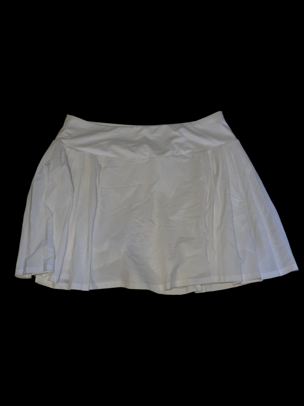 CALIA by Carrie Underwood White Pleated Skater Skirt